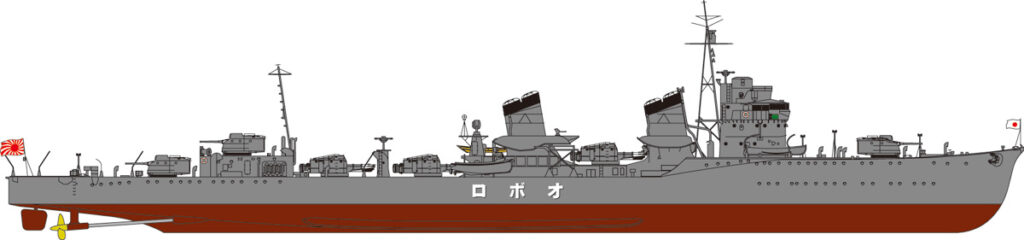 SPW28 1/700 日本海軍 吹雪型駆逐艦 朧(おぼろ)