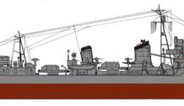 SPW35 1/700 日本海軍 駆逐艦 朝潮型 朝雲