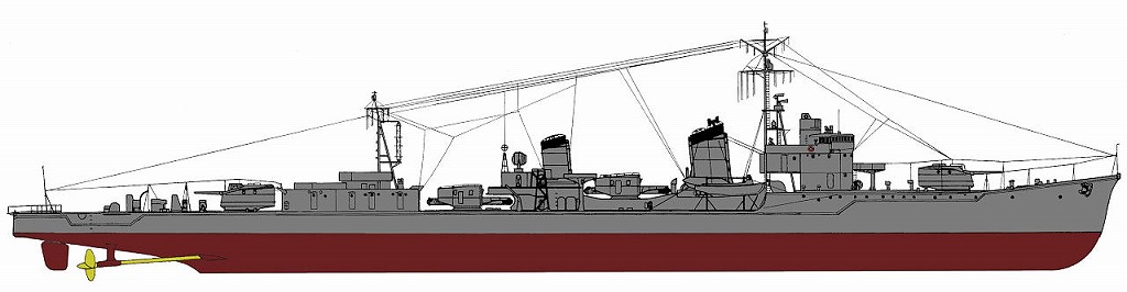 SPW43 1/700 日本海軍 朝潮型駆逐艦 霞