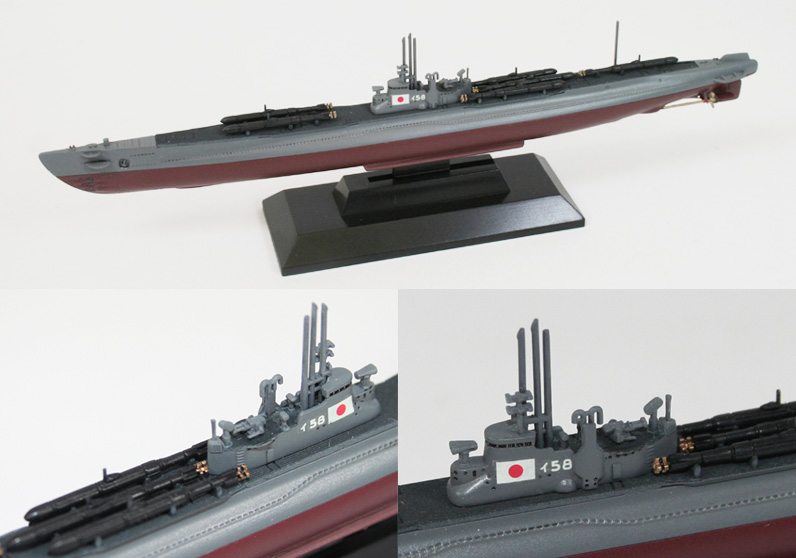 W122 1/700 日本海軍 伊54型潜水艦 伊56＆伊58(2隻入り)