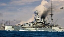 W220 1/700 イギリス海軍 戦艦 バーラム 1941