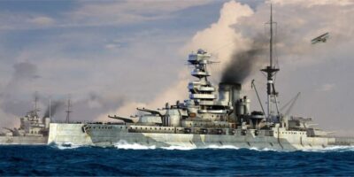 W220 1/700 イギリス海軍 戦艦 バーラム 1941