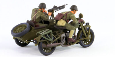 G50 1/35 日本陸軍 九七式側車付自動二輪車 陸王