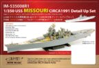IM53508 1/350 アメリカ海軍 戦艦 BB-63 ミズーリ1991用(T社)用 ディテールアップパーツセット