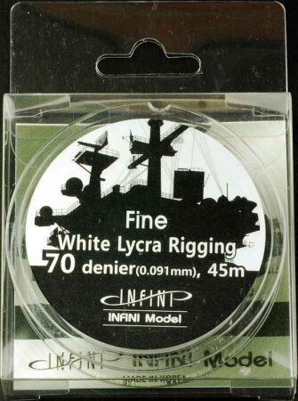 IR0702 ファインリギング(直径0.091mm×45m 白色 1/350用)