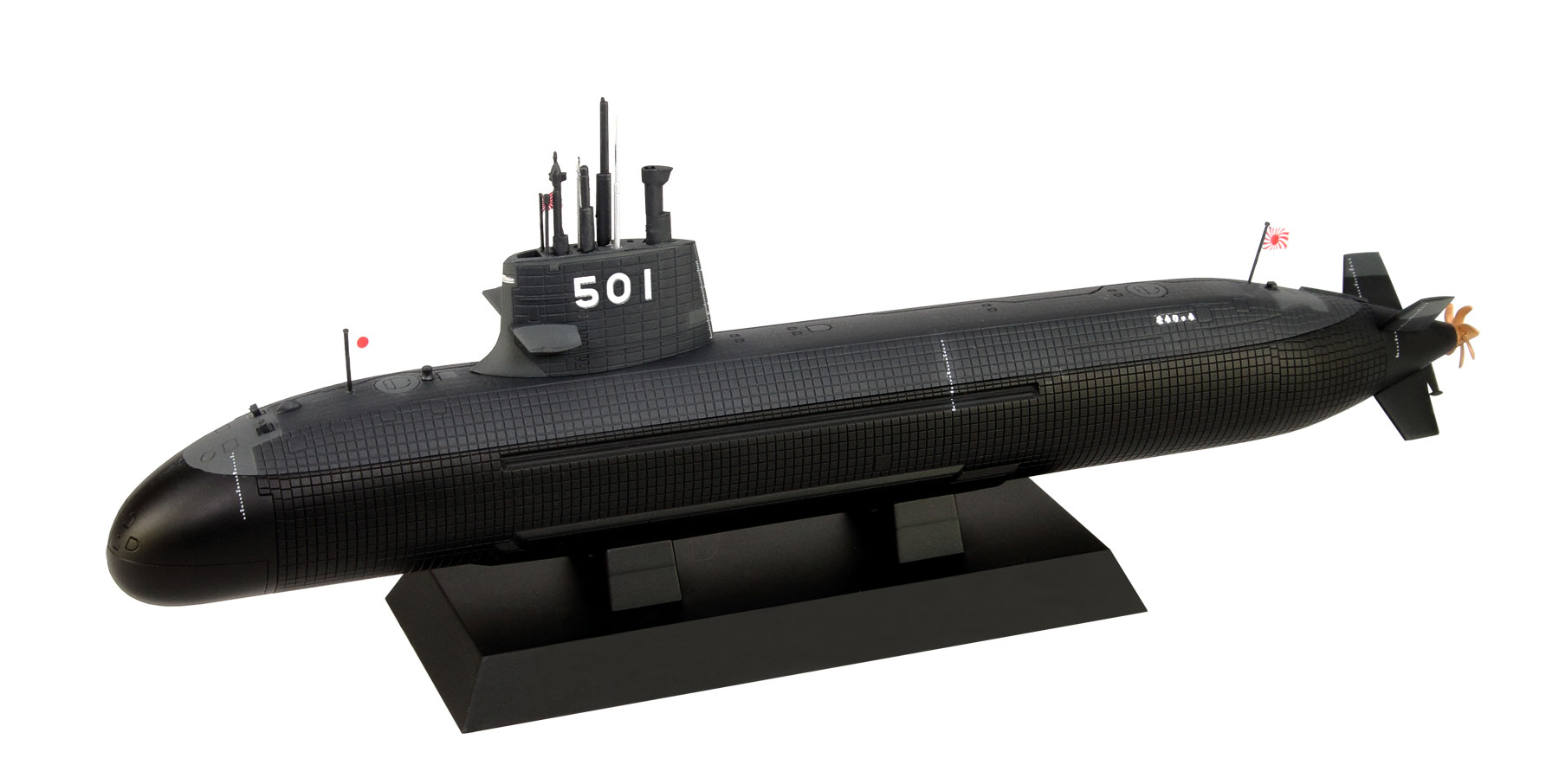 JBM06 1/350 海上自衛隊 潜水艦 SS-501 そうりゅう 塗装済み半完成品