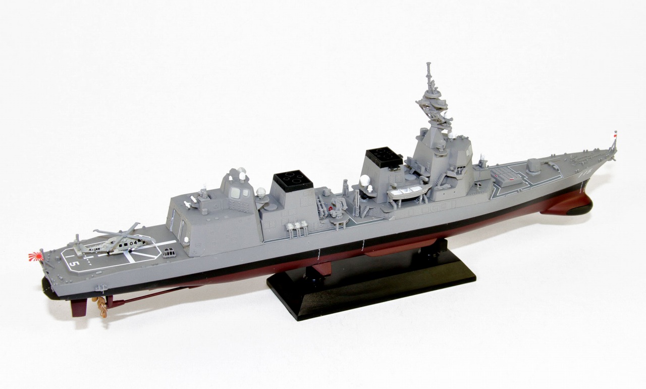 JP13 1/700 海上自衛隊 護衛艦 DD-115 あきづき 塗装済みプラモデル ...