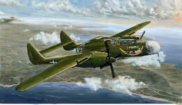 L4806 1/48 WWII アメリカ陸軍 P-61A ブラックウィドウ グラスノーズ