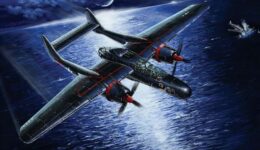 L4810 1/48 WWII アメリカ陸軍 P-61B ブラックウィドウ ラストショットダウン1945