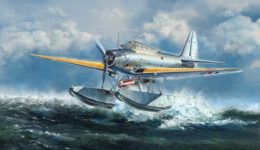 L4812 1/48 WWII アメリカ海軍 TBD-1A デバステーター 水上機型