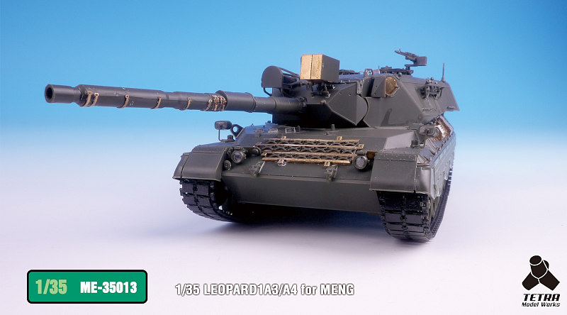 ME3513 1/35 ドイツ陸軍 レオパルド1A3/A4 戦車(MEN社)用 エッチングパーツ