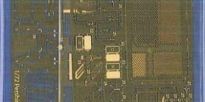 ME7210 1/72 NATO M1001トラクターwithパーシング2ミサイルランチャー(MC社)用 エッチングパーツ