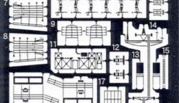 PE162 1/700 アメリカ海軍 駆逐艦 リヴァモア級用 エッチングパーツ