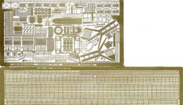 PE90 1/700 WWII ドイツ海軍 重巡洋艦 プリンツオイゲン用 エッチングパーツ