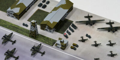 SPS12 1/700 WWII ドイツ空軍基地 SPS12 1/700 WWII ドイツ空軍基地