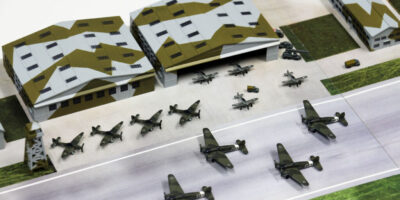 SPS12 1/700 WWII ドイツ空軍基地 SPS12 1/700 WWII ドイツ空軍基地