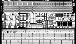 TM3508 1/350 WWII アメリカ海軍 駆逐艦 フレッチャー級用 エッチングパーツ