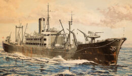 W186 1/700 日本海軍 給糧艦 伊良湖 最終時