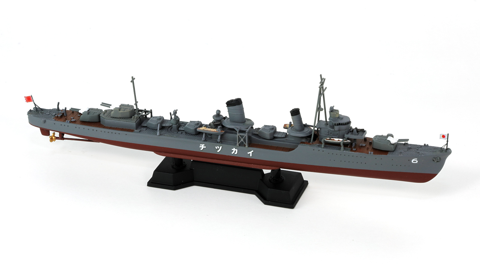 今季一番 専用 1/350 日本海軍駆逐艦 冬月キット、社外エッチング 模型/