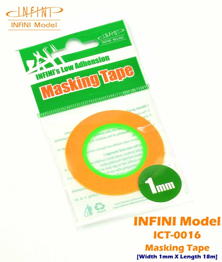 ICT0016 マスキングテープ 1mm(18m) – ピットロード