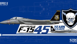 S7205 1/72 F-15C 在欧アメリカ空軍45周年記念塗装