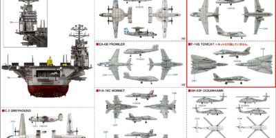 M52 1/700 アメリカ海軍 ニミッツ級航空母艦 CVN-73 ジョージ・ワシントン 2008
