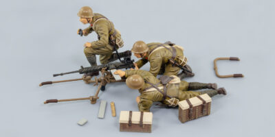 G39 1/35 日本陸軍 九二式重機関銃 射手3体付き G39 1/35 日本陸軍 九二式重機関銃 射手3体付き