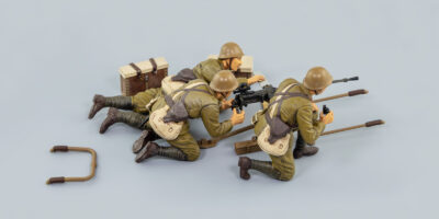 G39 1/35 日本陸軍 九二式重機関銃 射手3体付き G39 1/35 日本陸軍 九二式重機関銃 射手3体付き