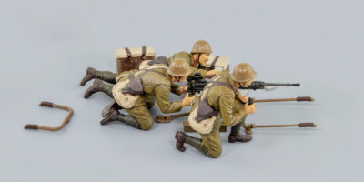 G39 1/35 日本陸軍 九二式重機関銃 射手3体付き G39 1/35 日本陸軍 九二式重機関銃 射手3体付き