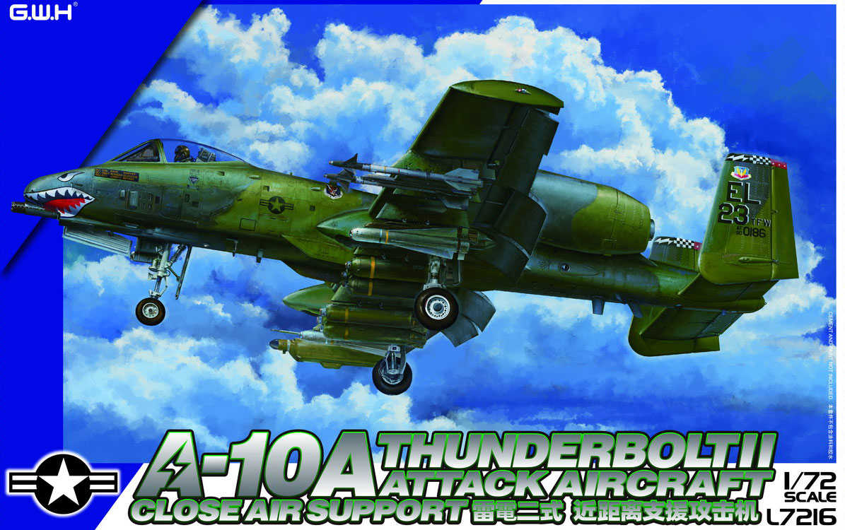 L7216 1/72 アメリカ空軍 A-10A 攻撃機 – ピットロード