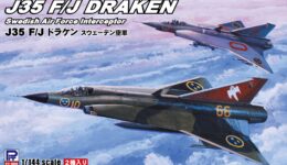 SN33 1/144 J35 F/J ドラケン スウェーデン空軍(2機入り)
