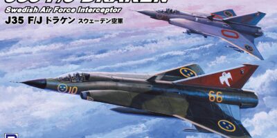 SN33 1/144 J35 F/J ドラケン スウェーデン空軍(2機入り)
