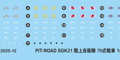 SGK21 1/144 陸上自衛隊 74式戦車