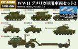 MI12SP 1/700 WWII アメリカ軍用車両セット2 メタル製 DUKW 353 水陸両用車 2両付き