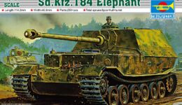 T07204 1/72 ドイツ陸軍 重駆逐戦車 エレファント