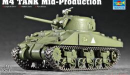 T07223 1/72 アメリカ陸軍 M4戦車中期型 75mm砲搭載型