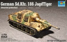 T07254 1/72 ドイツ陸軍重駆逐戦車 ヤークトティーガー