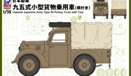 G58 1/35 日本陸軍 九五式小型貨物乗用車(幌付き)