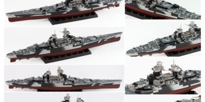 WT04 1/700 フランス海軍 戦艦 リシュリュー 1943 WT04 1/700 フランス海軍 戦艦 リシュリュー 1943