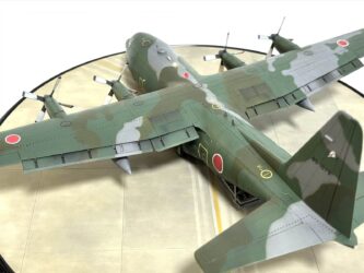 航空自衛隊C-130H (HRM 様) 航空自衛隊C-130H (HRM 様)