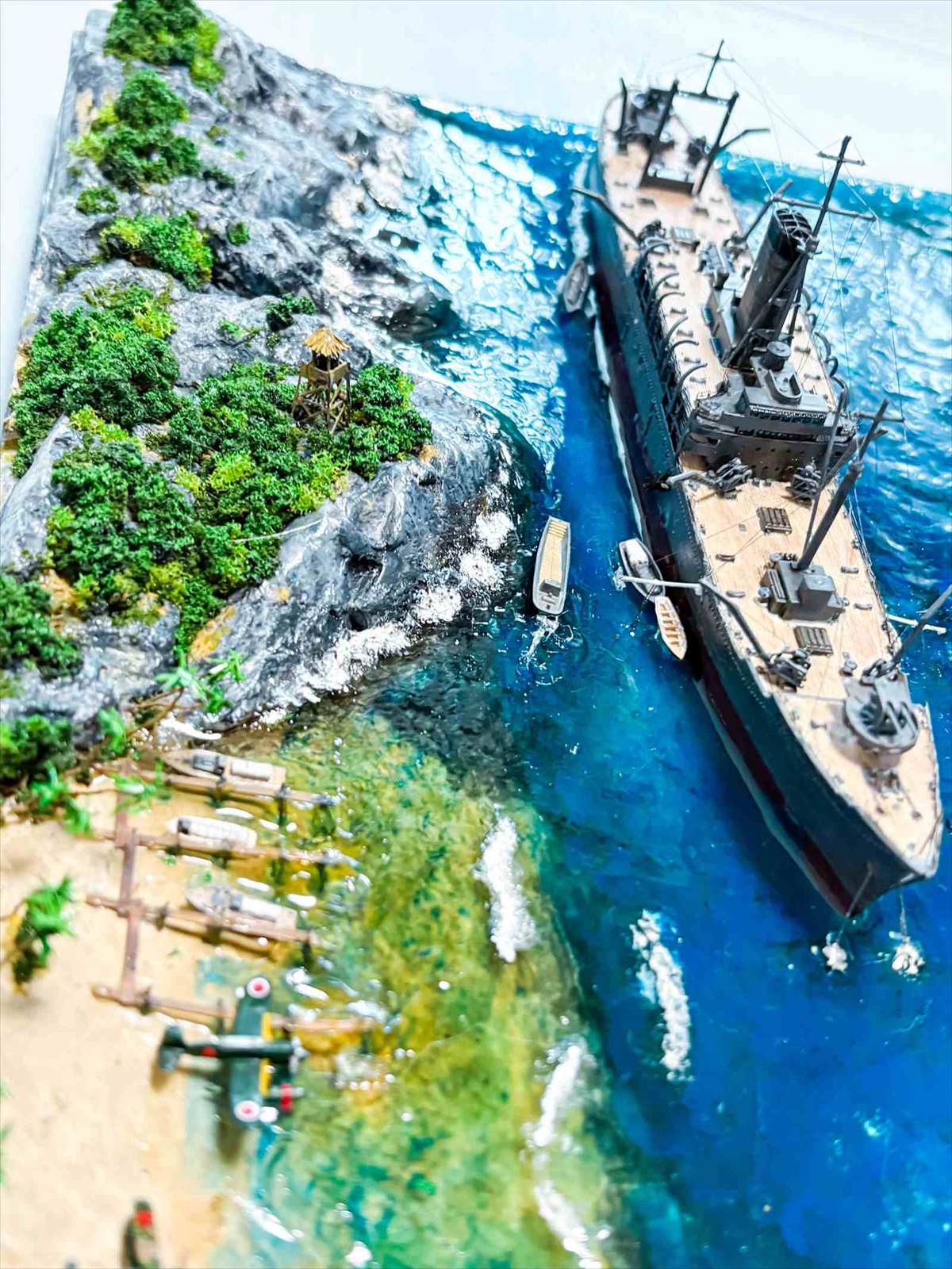A4サイズの戦場シリーズ01 トラック諸島の補給ポイント (FUKUちゃん 様) A4サイズの戦場シリーズ01 トラック諸島の補給ポイント (FUKUちゃん 様)