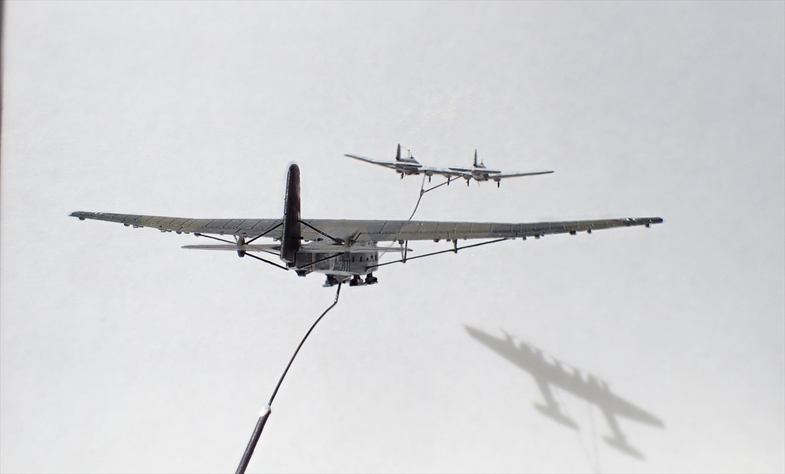 Me321を曳航するHe111Z Zwilling (たか 様) Me321を曳航するHe111Z Zwilling (たか 様)
