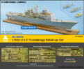 SE3512 1/350 タイコンデロガ級ミサイル巡洋艦(DR社)用 エッチングパーツセット