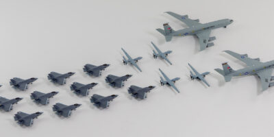 S89 1/700 現用アメリカ軍用機セット5