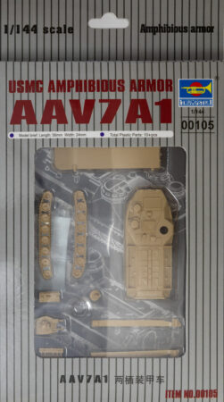 T00105 1/144 アメリカ海兵隊 AAV7A1 水陸両用車