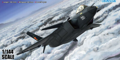 T03923 1/144 中国空軍 J-20戦闘機