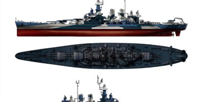 WT05 1/700 アメリカ海軍 戦艦 ノースカロライナ 1944 WT05 1/700 アメリカ海軍 戦艦 ノースカロライナ 1944