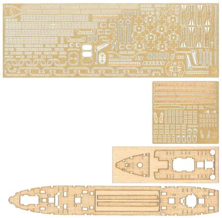 PE242 1/700 日本海軍 給糧艦 伊良湖用 木製甲板付き